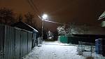 В дачном поселке Московской области установлены уличные светодиодные светильники | Картинка 0